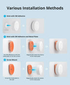 SONOFF SNZB-01P Zigbee Wireless Switch Button Smart Scene Switch Smart Home Voice Control For EWeLink APP Alexa Home Assistant