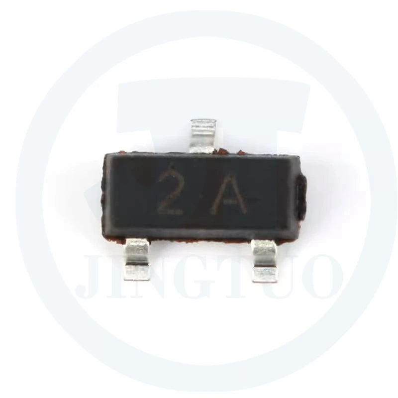 100pcs MMBT3906 2A 2N3906 0.2A/40V SOT-23 PNP SMD Chip Transistor