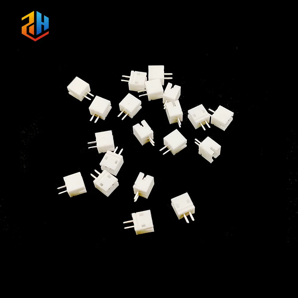 5/10/50 Sets ZH1.5mm Pitch Mini Micro JST Connector 2Pin Single Head Pre-wired Cable 10cm 15cm 20cm Wire Plug