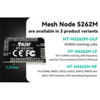 H ELTEC AUTOMATION HT-N5262M Meshtastic Tracker Mesh Node Lorawan NRF52840 SX1262 Lora BLE For Arduino Low Power IOT,