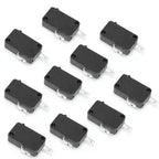 10Pcs Normally Close Micro 16a Limit Switch Replacement Snap Spdt Microwave Oven Washer Rice Cooker Door Button