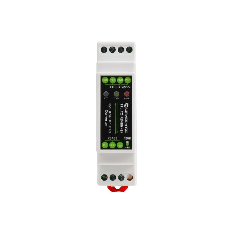 Rail-mount TTL To RS485 Galvanic isolated Converter module 600W Lightning proof & Anti-Surge Multi-Isolation Protection