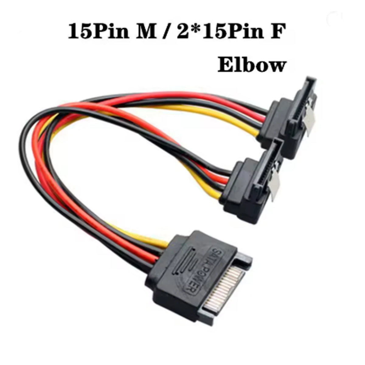 20cm Power 6Pin 8Pin 4Pin 15Pin SATA Male to 4Pin IDE Molex Female 15Pin SATA Female Power Cable Computer Cable 6Pin To 8Pin