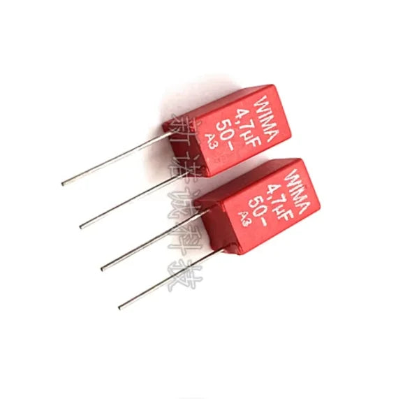 2pcs/20pcs Germany WIMA 475 50V 4.7UF 50V 4U7 MKS2 Pitch 5mm Film Audio capacitor