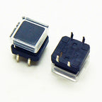 10Sets 12x12x10mm Tact Switch With Plastic Caps Momentary Tactile 4PIN SMT DIP Push Button Switch Micro Key Button