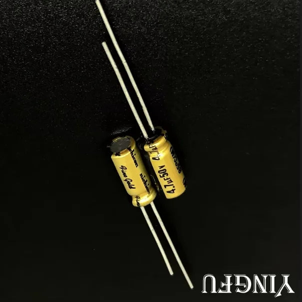 10Pcs/100Pcs 4.7uF 50V NICHICON FG(Fine Gold) 5x11mm 50V4.7uF Top Grade Audio Capacitor