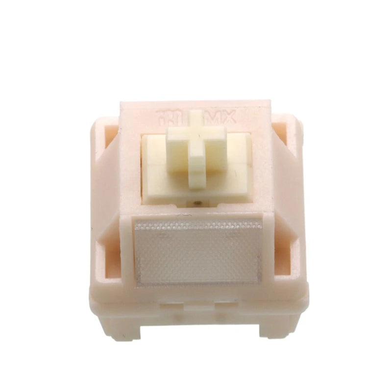 HMX Butter Switch Silent HP Tactile 5 Pins 37g 42g POM PA66 For Mechanical Keyboard Custom DIY Mute Switches Hot Swap Gaming PC