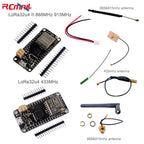 RCmall LoRa32u4 II Lora Module IOT Development Board LiPo SX1276 868MHz 915MHz 433MHz LoRa Kit for Arduino LoRaWAN