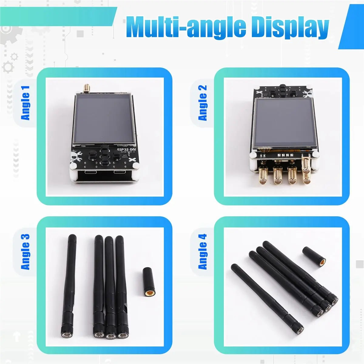 ESP32-DIV V2 Development Board Kit Bigger Antenna NRF24 CC1101 IOT Development Board Dual Core WiFi Bluetooth for MCU Module