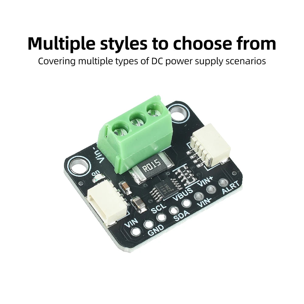 INA228 INA238 INA237 Current Power Monitor Module STEMMA QT Qwiic I2C 85V 20A ADC Energy Accumulation for BMS Solar PV IoT