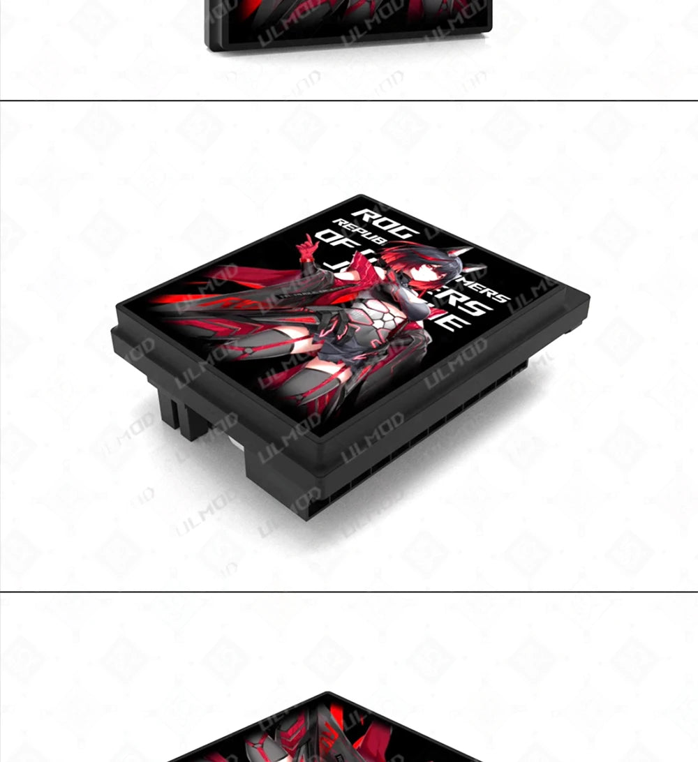 Motherboard 24PIN Custom Image Converter Lighting Power Supply 24P To 90/180 Degree MOBO Adapter Connector Steering Head MOD