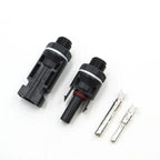 1/5/10 Pair M12 Thread Solar Male Female Connector High Quality Panel Coupler Inverter DC Combiner Box Installation connector E2