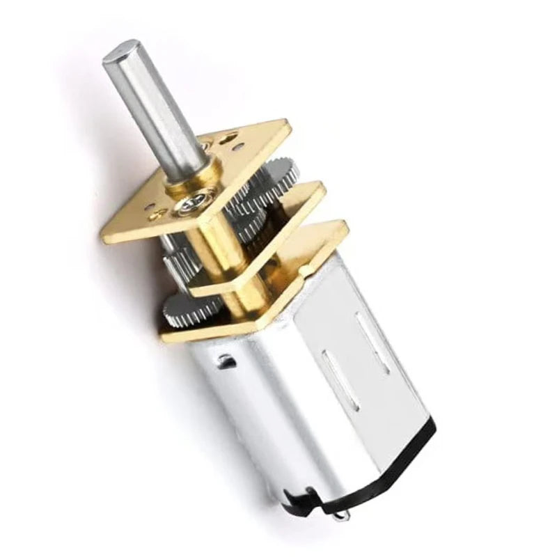1pcs N20 Metal Gearbox Gear Motor DC3V 6V 12V 5rpm-1000rpm Slow Speed High Torque Electric Motor DIY Robot Car Eleltric Lock