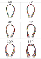 10pcs MX1.25 2/3/4/5/6/7/8/9/10P 1mtr 100cm Micro 1.25mm 28AWG Single/double Head Male Terminal Wire Connector Cable