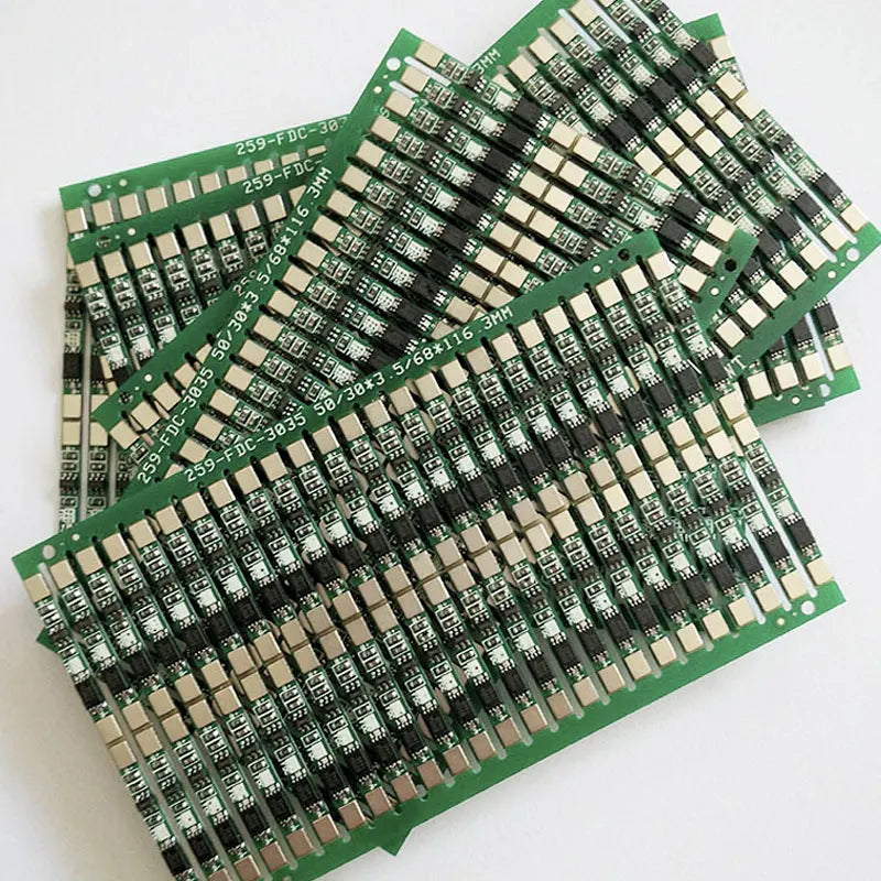 1S 3A 3,7V Li-Ion BMS PCM Protection Board for 18650 Polymer Cells Short-Circuit Protection for Rechargeable Lithium Battery