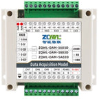 2-16 Channels Analog Inputs Data Acquisition Module 16-bit Modbus RTU Optional RS485/CAN 0-10V 0-20mA 0.1%FS Industrial Grade