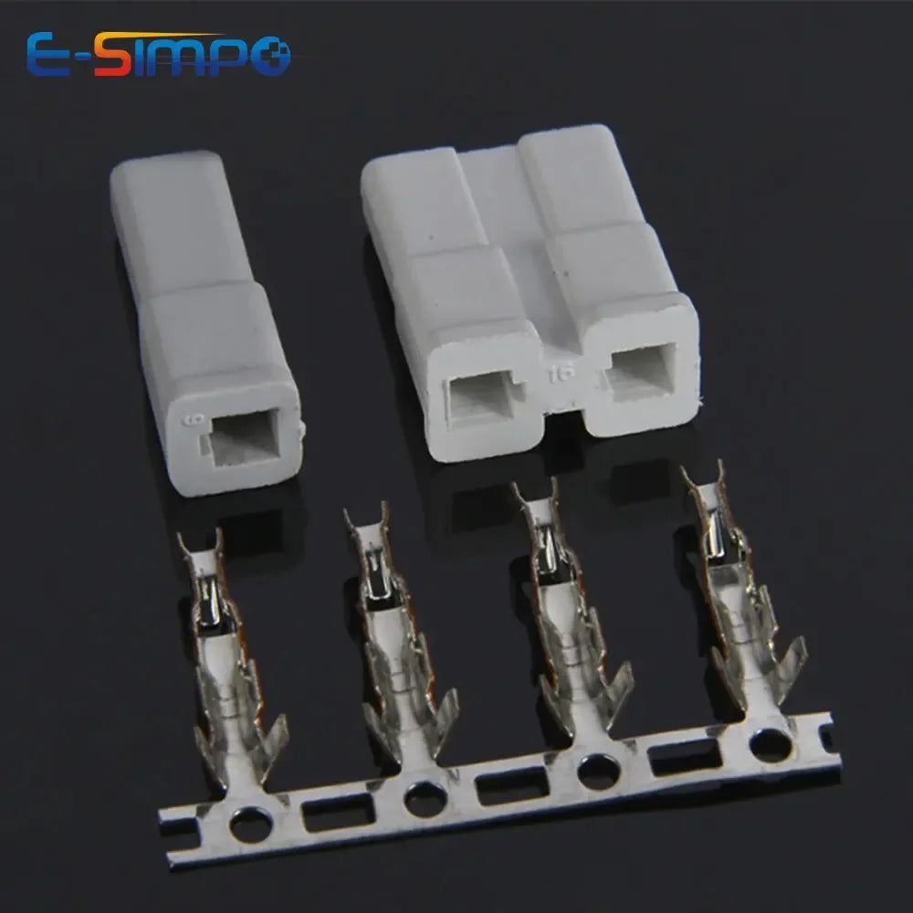 TJC2 7.5/5.0mm Straight Pin Header Plug Housing Terminal 1P 2P 3P 4P 5P 6P 1+1 1+2 1+3 1+4 1+5  Strip Bar Wire Connector Harness