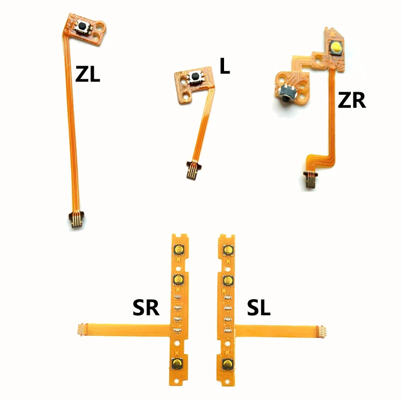 1 pair Replacement SL SR ZR ZL L Right Left Button Key Ribbon Flex Cable For Nintendo Switch Joy-Con Trigger Controller Parts