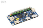 Waveshare RP2350 PiZero Development Board, Based on RP2350B Dual Core Processor, Compatible with Raspberry Pi 40PIN GPIO Interfa