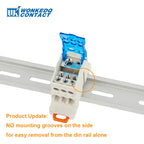 UKK Distribution Box One In Several Out Power Electrical Connector Junction Din Rail Terminal Block UKK80A/125A/160A/250A/400A