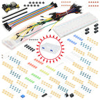 DIY Project Starter Kit For Arduino UNO R3 Kit Electronic DIY Kit Electronic Component Set With Box 830 Tie-points Breadboard