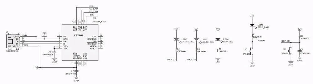 ESP8266 ESP-32 ESP32-WROVER Development Board Test Programmer Socket Downloader for ESP-01 ESP-12F ESP-07S ESP-12S ESP32