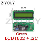 LCD1602 + I2C 16x2 1602A PCF8574T Blue/Green screen HD44780 Character LCD /w IIC/I2C Serial Interface Adapter Module For Arduino