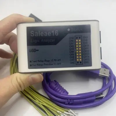 Saleae Logic16 Logic Analyzer 16 Channel 100M Full Channel Digital Signal Oscilloscope