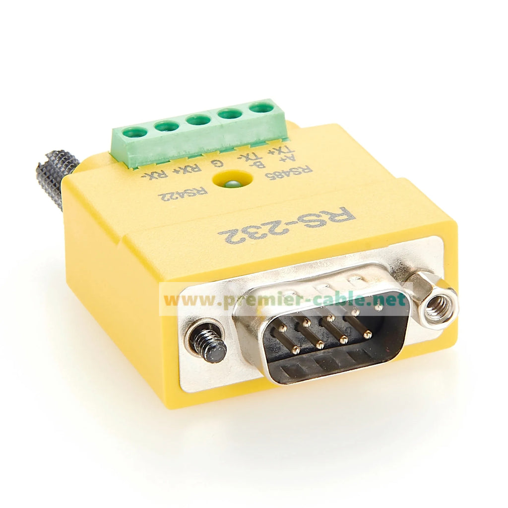 DB9 Male RS232 to RS485 RS422 Adapter Converter D-Sub DB9 RS232 to RS485 RS422 Converter RS232 to RS422 Serial Port Converter