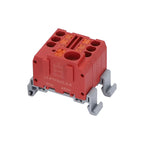 Push-in Terminal Block PTF6X2.5mm One in Multiple Out Splitter Spliceable Wire Connectors DIN Rail Junction Box Electrical Joint
