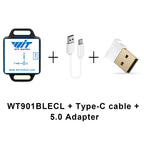 WitMotion WT901BLECL MPU9250 IMU BLE 5.0 Accelerometer Inclinometer, 3 Axis Acce+Gyroscope+Magnetometer BLE 50m for IOS/Android