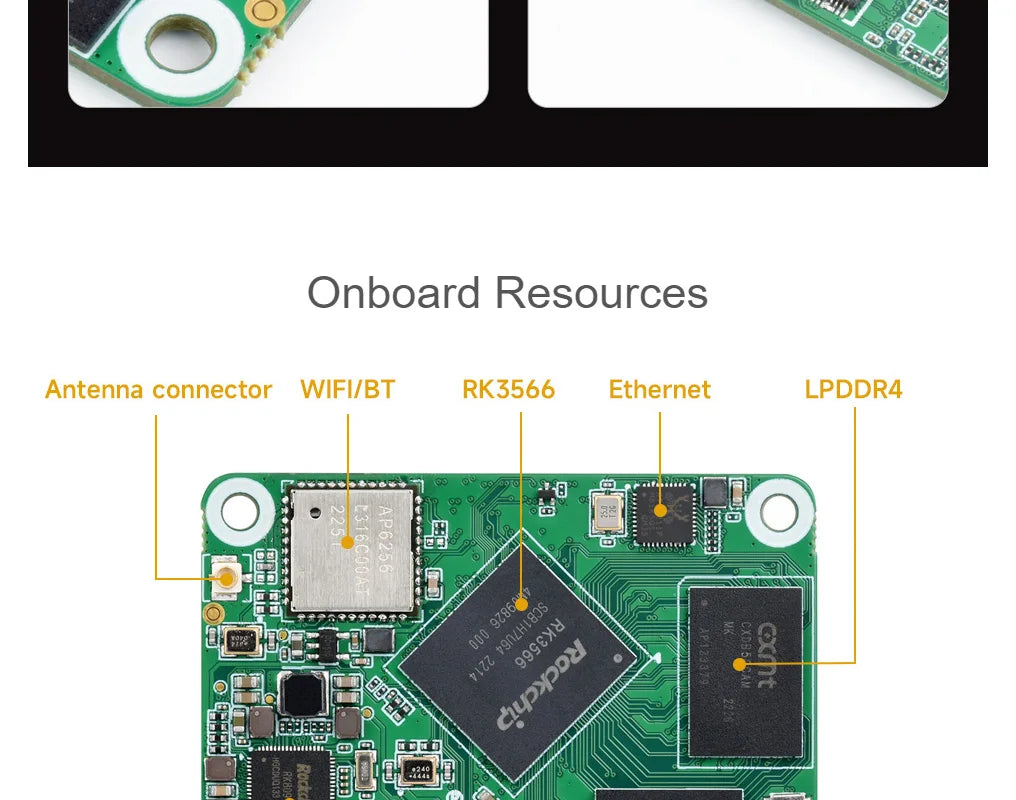 Luckfox Core3566 Module Rockchip RK3566 Quad-core Processor Compatible With Raspberry Pi CM4 Options For RAM / eMMC/ wireless