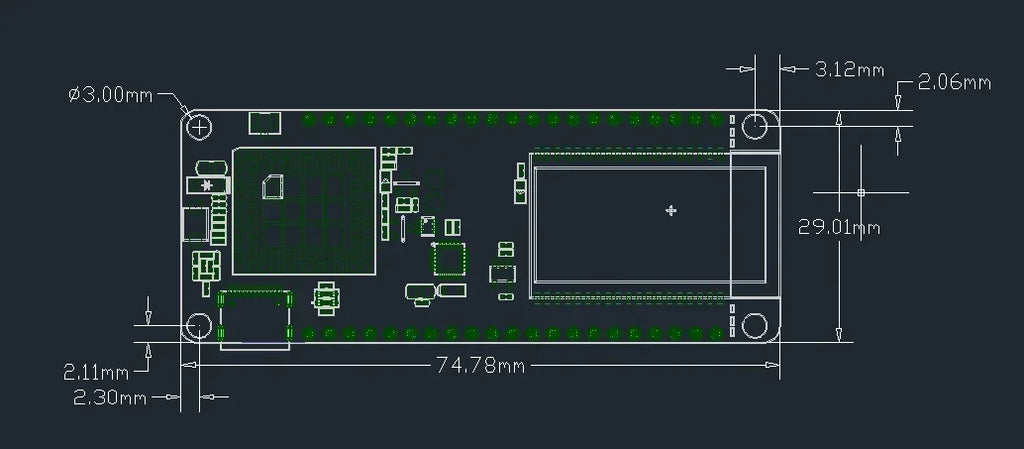 LILYGO TTGO T-Call V1.4 ESP32 Board with WiFi, Bluetooth, FPC Antenna & SIM800L SIM Card Module