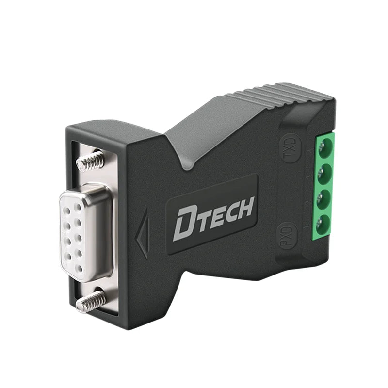 3PCS DTECH RS232 Serial Converter To RS485 Converter Passive RS485 For Attendance Machines
