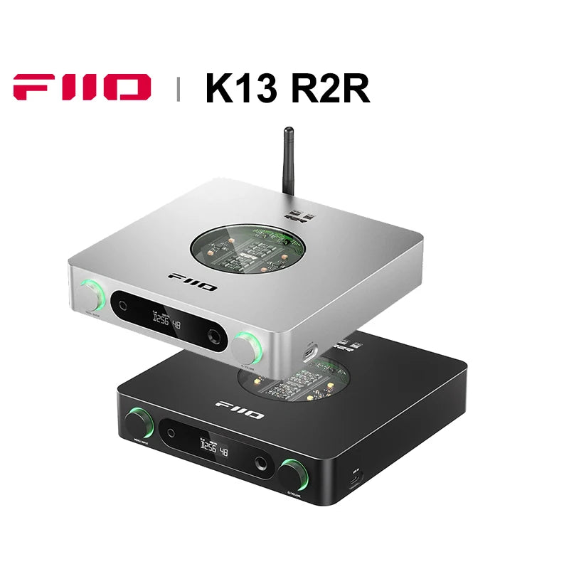 FiiO K13 R2R Desktop DAC Headphone AMP BT5.4 High-Fidelity 24Bit R2R DAC Powerful 2400mW Output LDAC Bluetooth Streamin Shanling