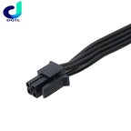 1pc 45CM Mini 4 Pin To 2 Sata SSD Power Supply Cable for Lenovo M410 M610 M415 B250