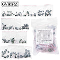 50PCS Polyester Film Capacitor Assorted Values J Tolerance for Electronics DIY