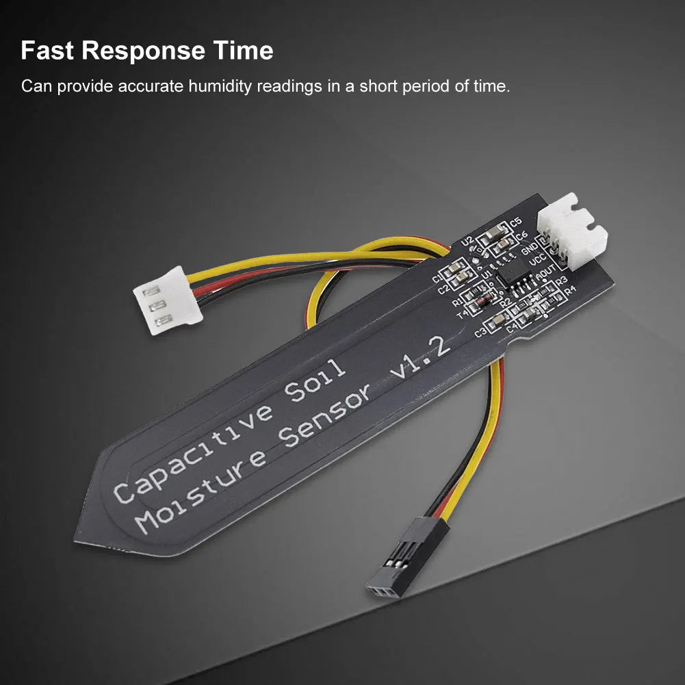 Capacitive Soil Moisture Sensor Module Corrosion Resistant Capacitive Soil Moisture Sensor Board W/ Gravity for Arduino