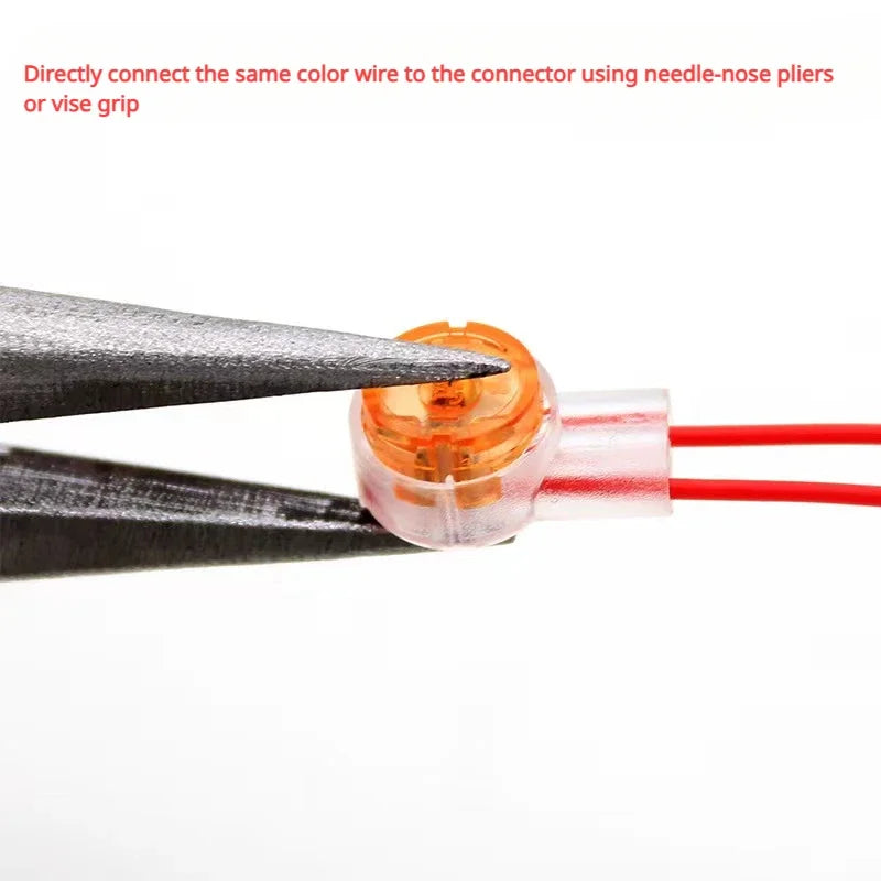 50Pcs K1 K2 K3 Connector UY1 UY2 UR Wire Connector, Waterproof RJ45 RJ11 Telephone UY Splice Connector Network Cable Terminals