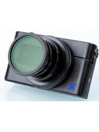 Kase Wolverine Magnetic Variable ND 1.5 to 5 Stop ND Filter + Magnetic Adapter for Compact Digital Camera Compatible with Sony R
