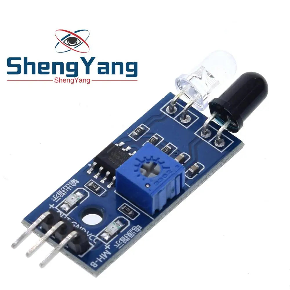 TZT 1/2/5PCS IR Infrared Obstacle Avoidance Sensors Module for Arduino Smart Car Robot 3-Wire Reflective Photoelectric New