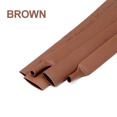 NEW-Color 2:1 Heat Shrink Tube 1 2 3 4 6 8 10 12 14 16 18 20 30 40 50mm DIY Wire Cable Repair Connector Wrap Insulated Sleeving