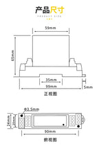 4-20mA 0-10V 0-5V RS485 Output 75mV 380V 1000V 1500V Input  DC Voltage Transducer Hall Voltage Sensor Transmitter Factory Sale