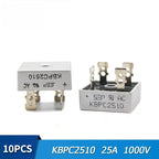 2/5/10PCS/Lot Diode bridge rectifiers KBPC2510 KBPC3510 KBPC5010 15A-50A 1000V power rectifier diode electronic components