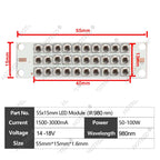 High Power LED Chip IR Infrared 730nm 810Nm 850nm 940nm Deep Red 660nm 30W 50W 100W Grow Plant Light for Night Vision CCTV Camer