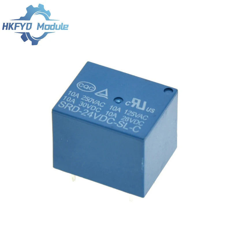 5/10/20/50PCS Relays SRD-05VDC-SL-CSRD-24VDC-SL-C SRD-12VDC-SL-C 3V 5V 6V 9V 12V 24V 48V 10A 250VAC 5PIN