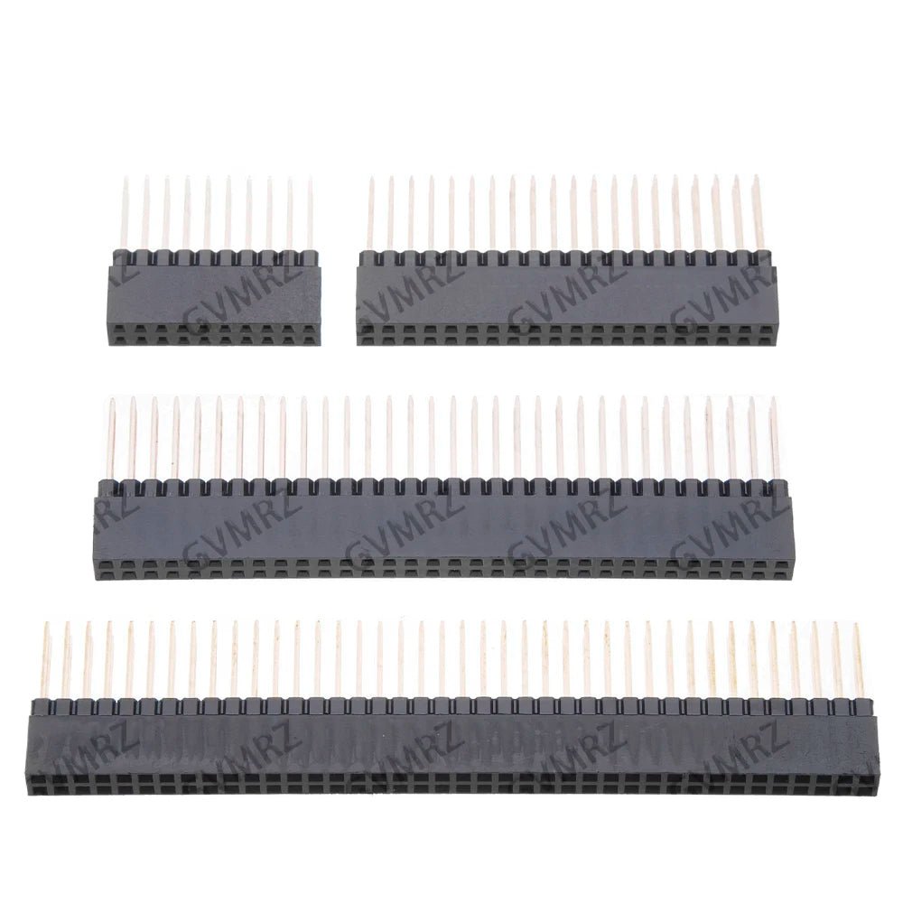 2/3/4/6/8/10/15 Pin 2.54 mm Stackable Long Legs Femal Header For Arduino Shield for IC Circuit Assembly