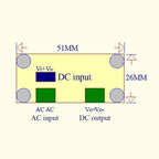 LM2596HV AC/DC to DC Buck Step Down Converter Power Supply Module LM2596 3v 3.3V 5V 6V 9V 12V 15V 24V AC 5V-30V, DC 5V-50V
