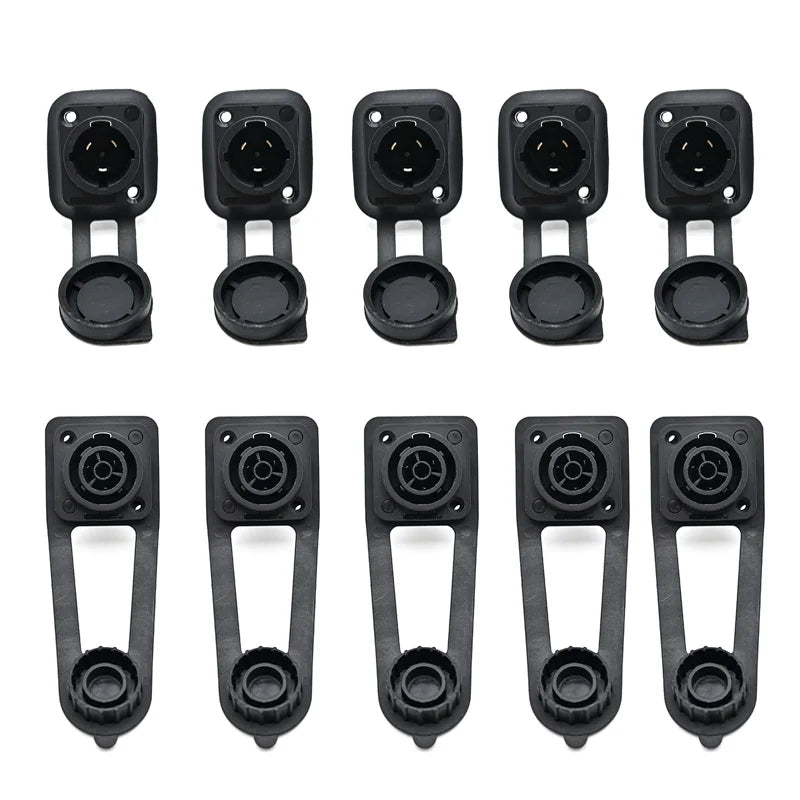 10pcs Waterproof Powercon True Power Connector Outdoor Male Female Plug Socket Twist Lock AC Connector for DJ Par Light Led Bar