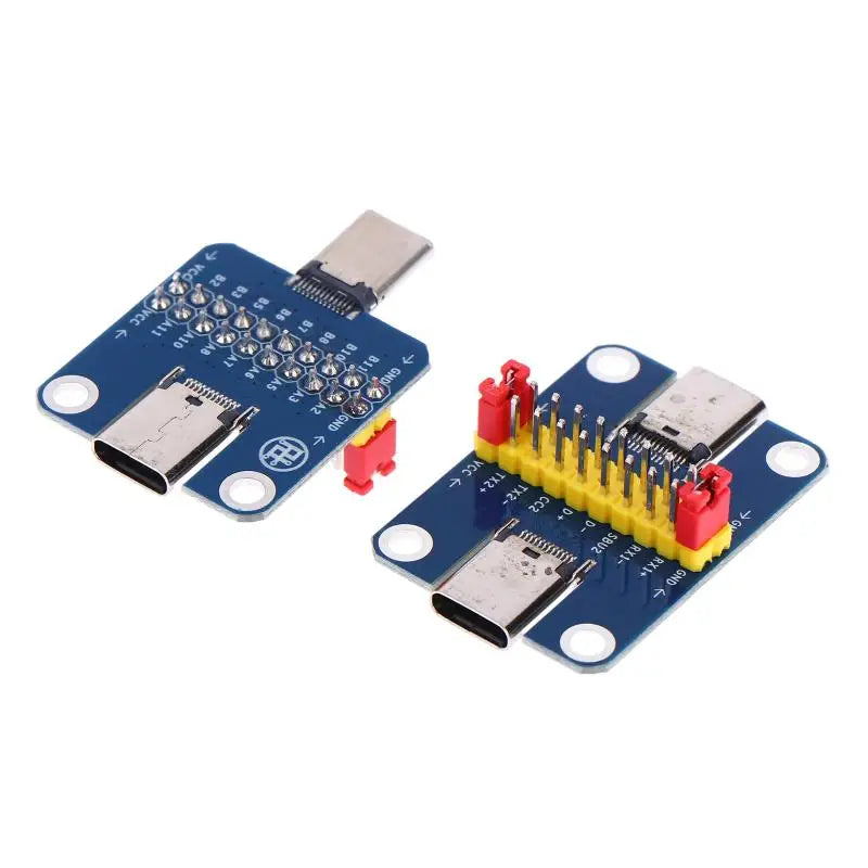 2026 NEW 1PCS Type C Male To Female USB 3.1 Test PCB Board Adapter 2.54mm Connector Socket Cable Data Transfer Test Wire Board